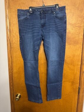 Slim Fit Men's Jeans - Dark Blue